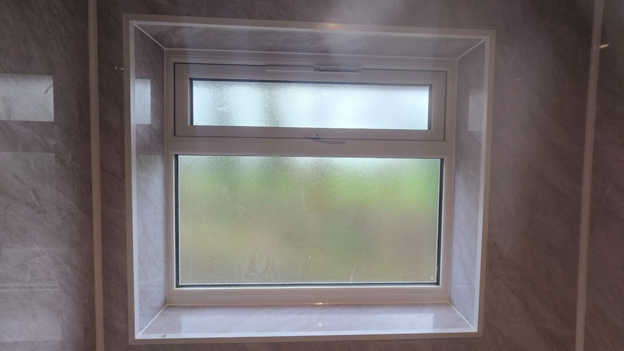 Bathroom cladding after